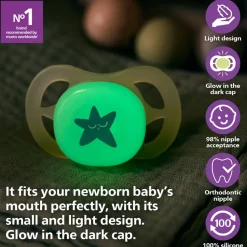 Sut, Ultra Start Night 0-2mdr.2 pk, l.lilla, beige