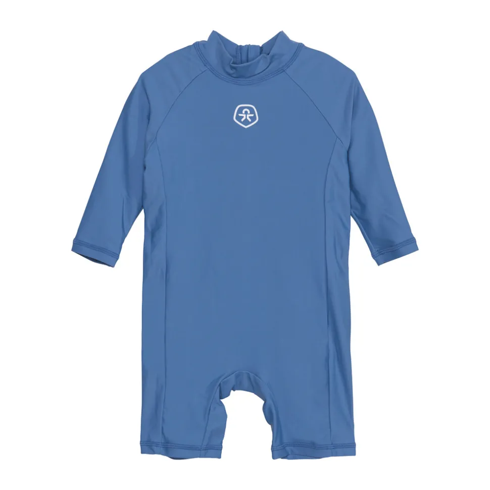 Svømmedragt langærmet - Coronet Blue