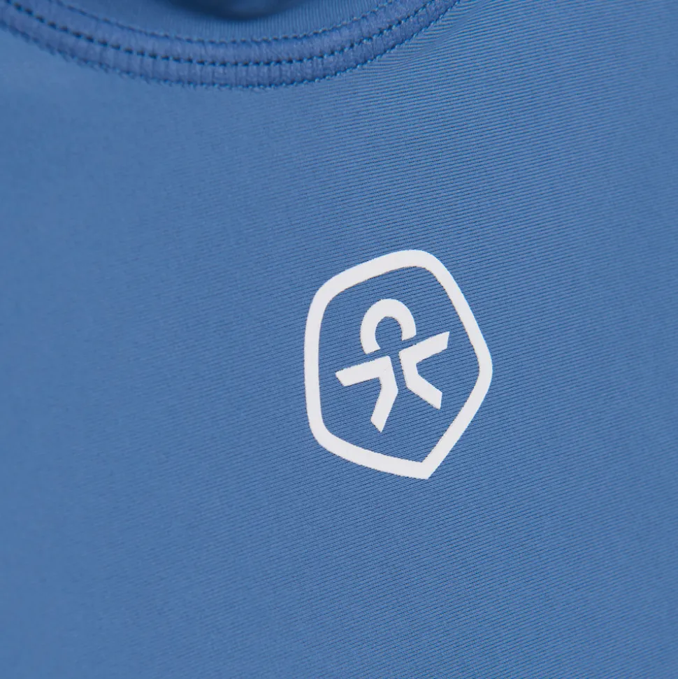 Svømmedragt langærmet - Coronet Blue