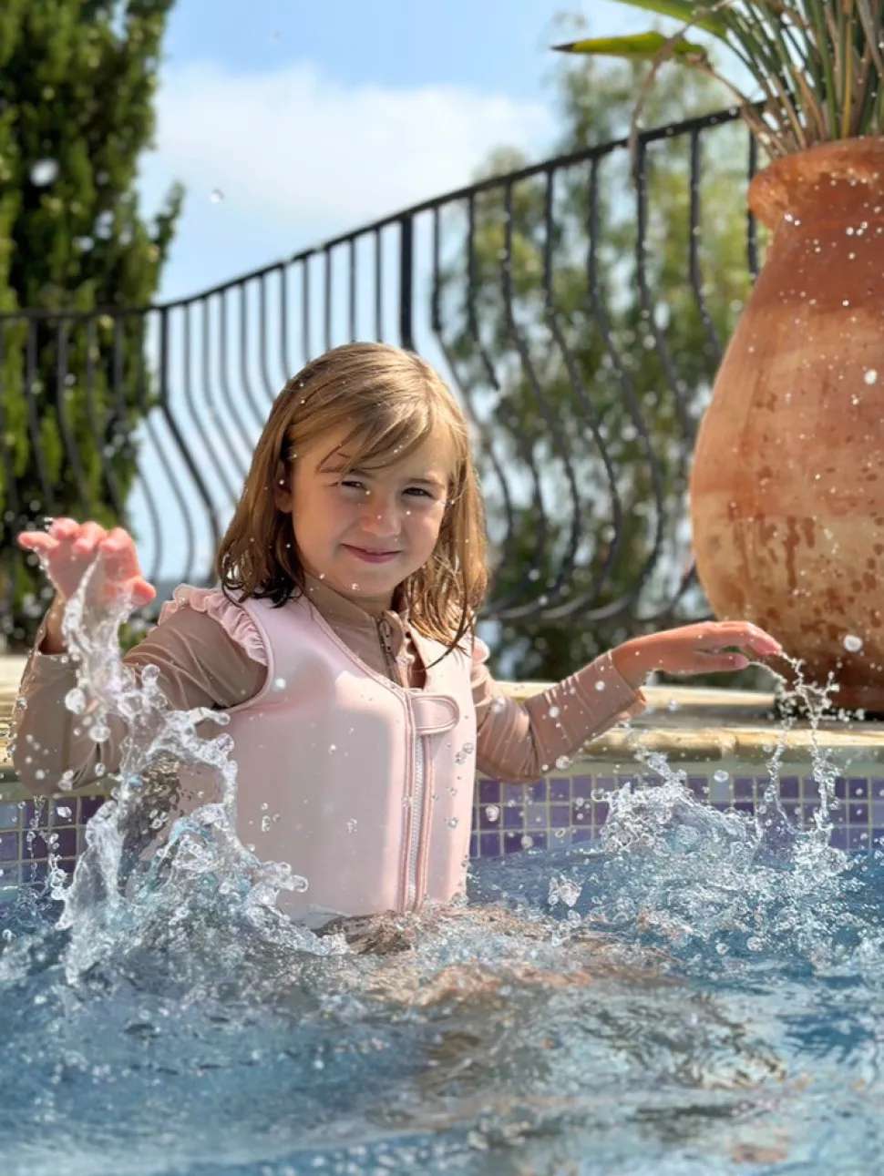 Svømmevest - LYSERØD