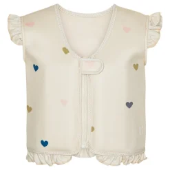 Svømmevest - Neopren - Frill - Milk - Hearts - MILK