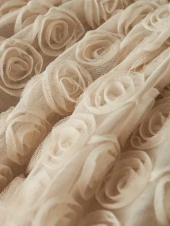 Sykia Tyl Kjole - Cement