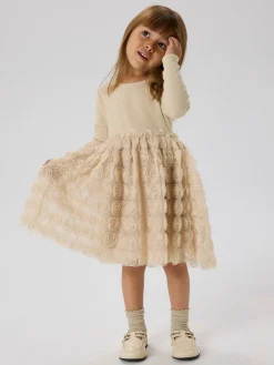 Sykia Tyl Kjole - Cement