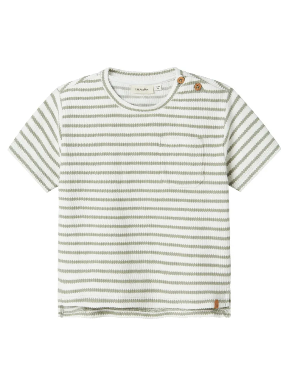 Tadeo kortærmet løs t-shirt - SEAGRASS