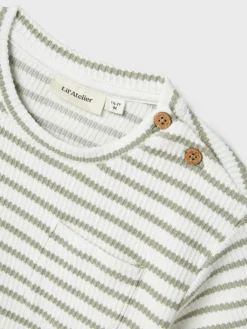 Tadeo kortærmet løs t-shirt - SEAGRASS