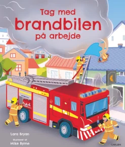 Tag med brandbilen på arbejde