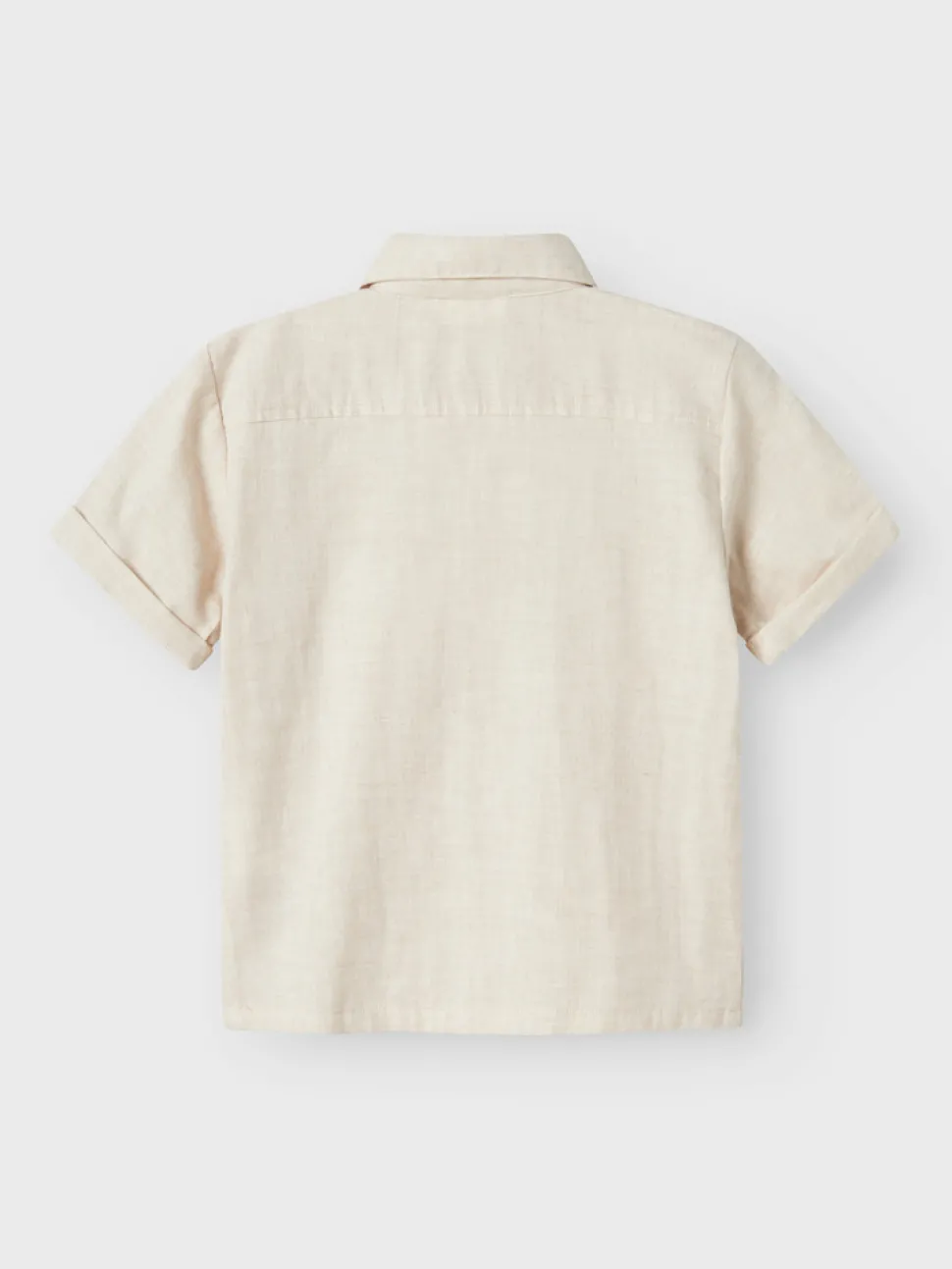 Tarou kortærmet løs skjorte - BLEACHED