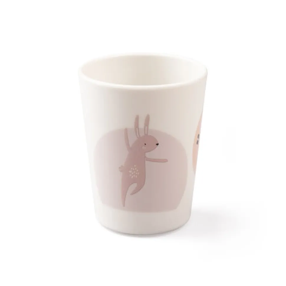 Tastii kop inkl. låg - teeny toes/vintage rose