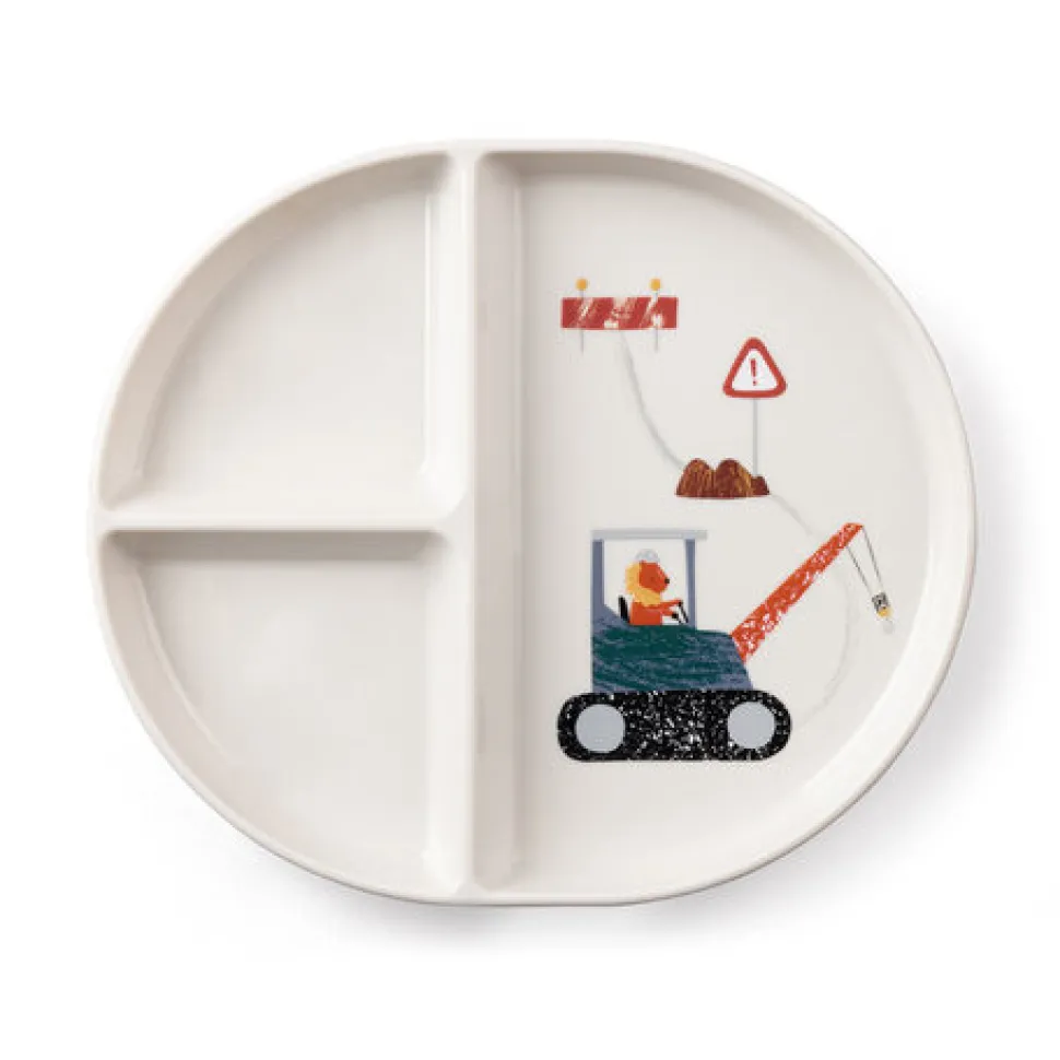 Tastii service sæt - busy builders/vintage blue