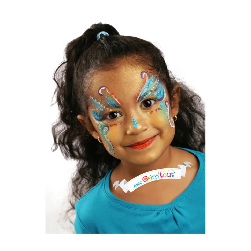 Teatersminke - 9 farver - Enhjørning