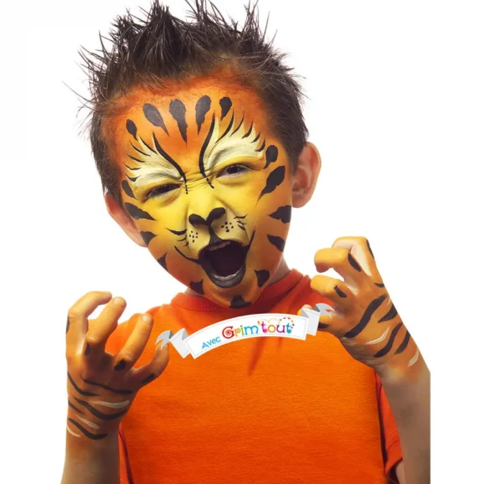 Teatersminke 9 farver - Karneval