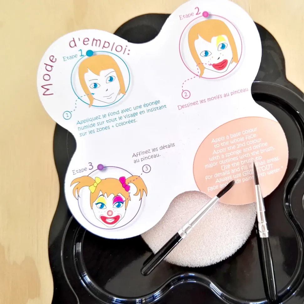 Teatersminke 4 farver - Ridder & Vampyr