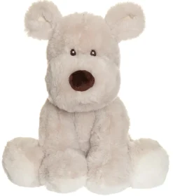 Teddy Mocca stor, hund grå, 34 cm