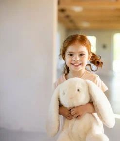 Teddy Mocca stor, kanin cremefarvet, 34 cm