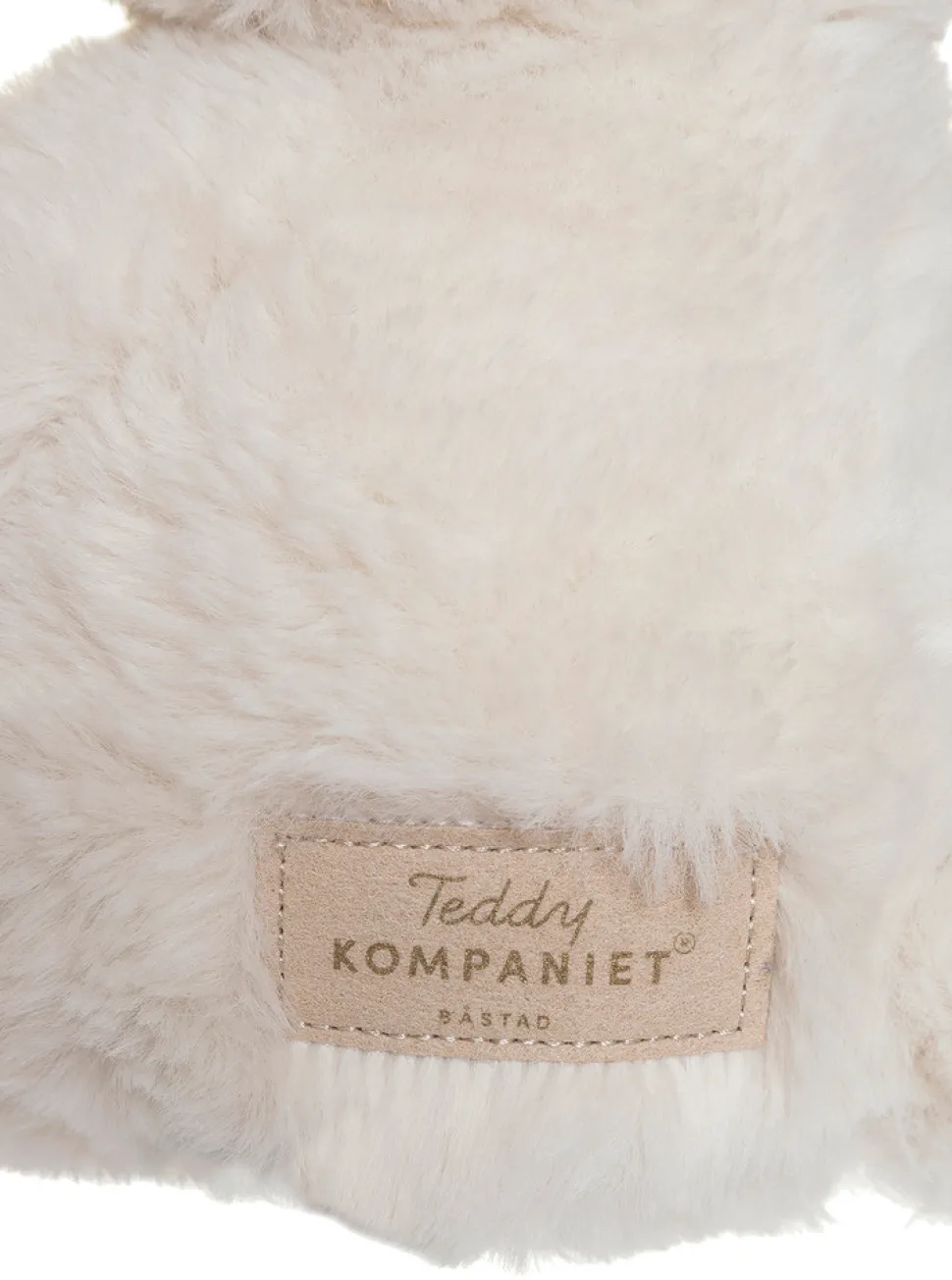 Teddybamse Mocca lille, kanin cremefarve, 25 cm