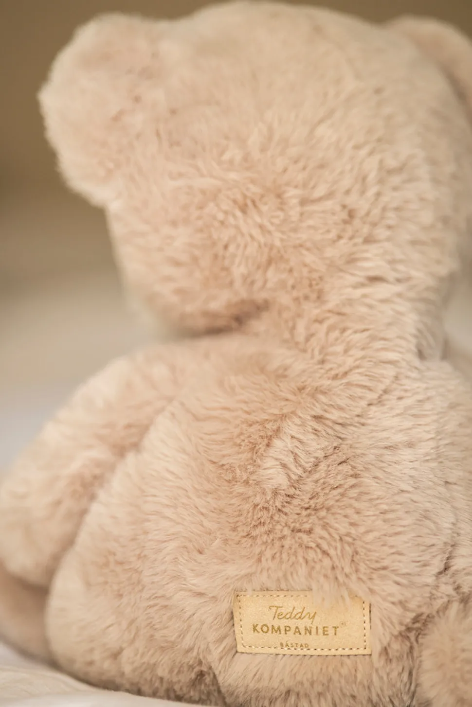 Teddybamse Mocca stor, beige, 34 cm