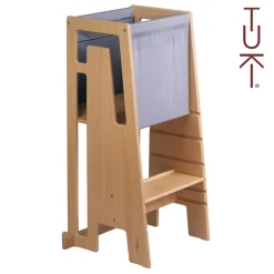 Tekstil til læringstårn - grå