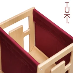 Tekstil til læringstårn - grå