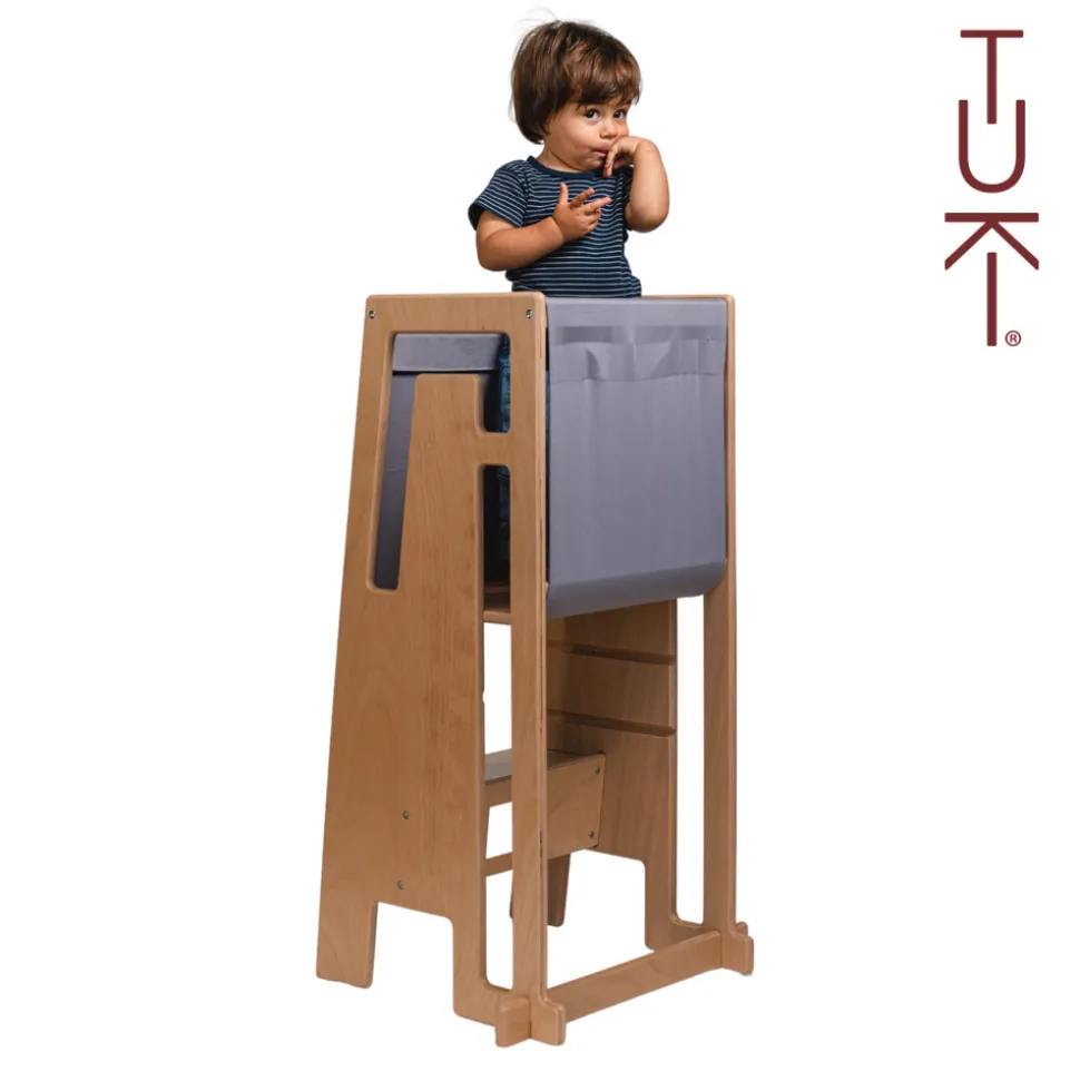 Tekstil til læringstårn - navy