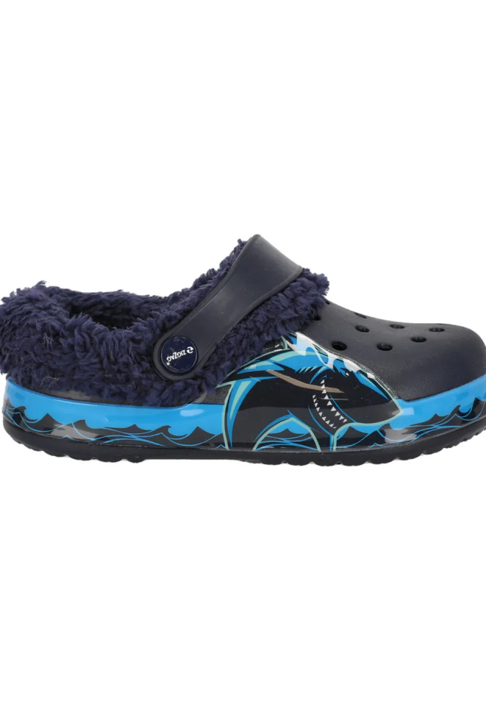 Telar lukket sandal varm m/lys - Estate Blue