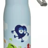 Termoflaske i rustfri stål, lyseblå, 350ml