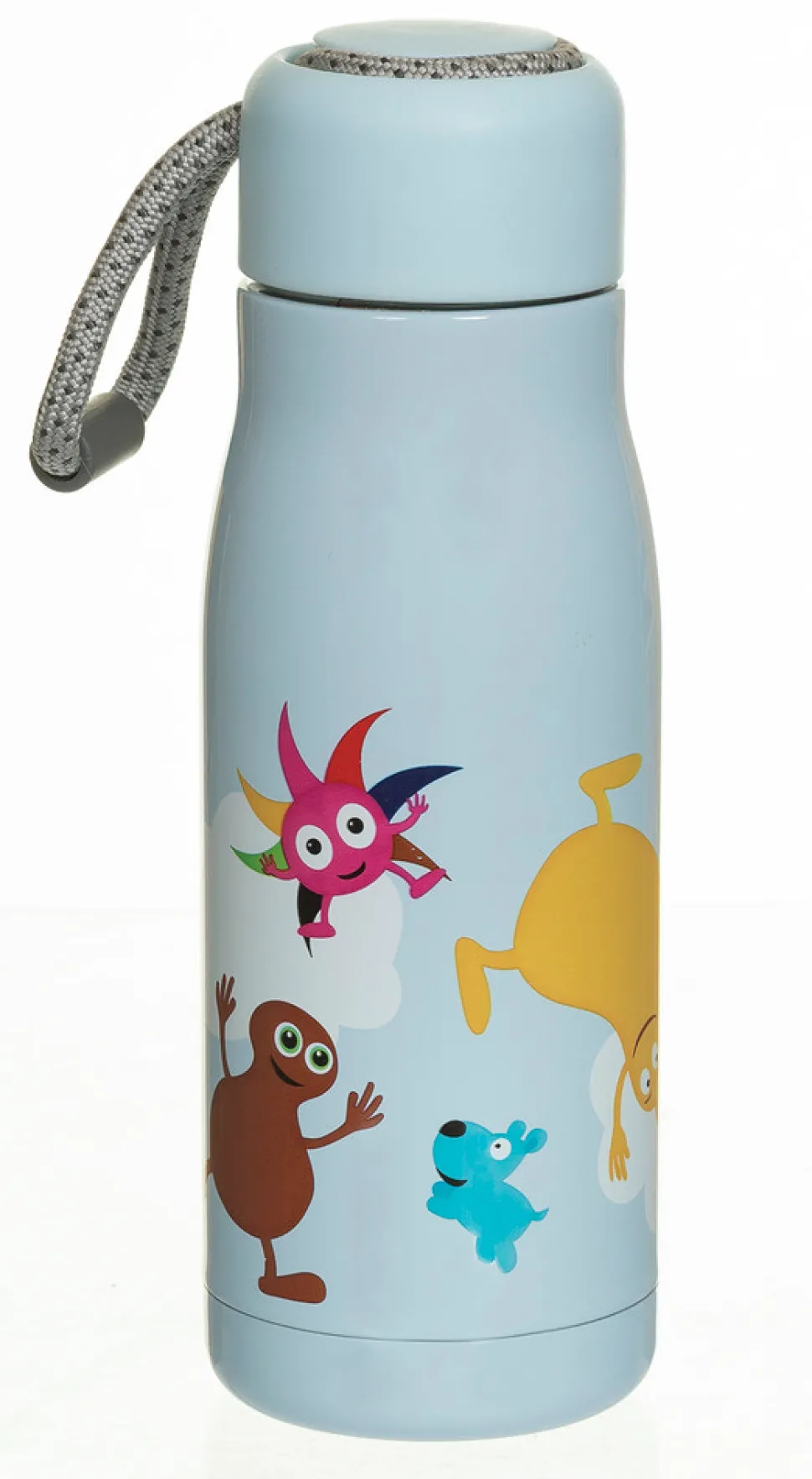 Termoflaske i rustfri stål, lyseblå, 350ml