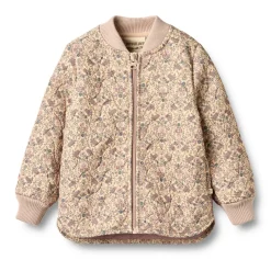 Termojakke Loui - Mellow peach tapestry