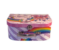 Tesæt i kuffert med enhjørning motiv