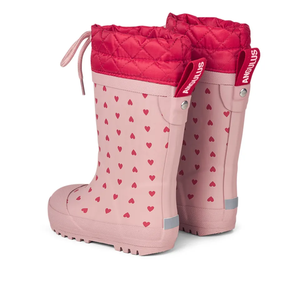 Thermogummistøvle - Rose Heart