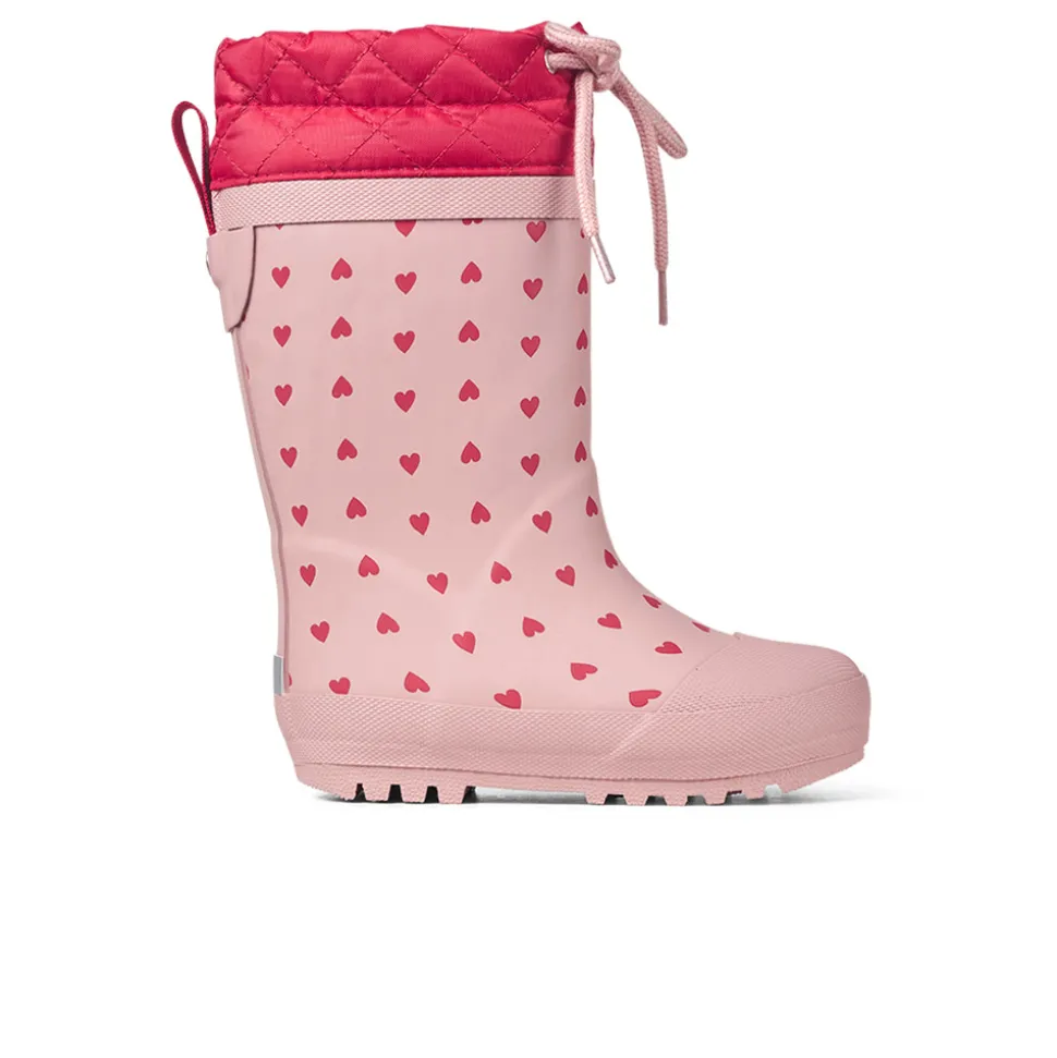 Thermogummistøvle - Rose Heart