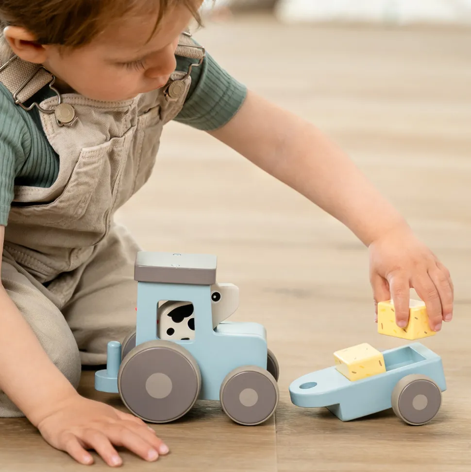 Tiny farm traktor Dotti Blå