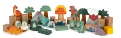 Træ byggeklodser Dino