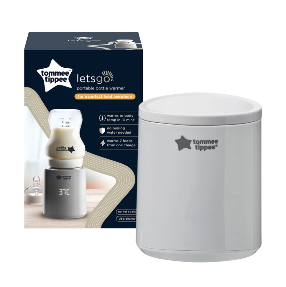 Transportabel flaskevarmer