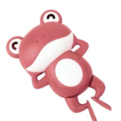 Træk op badedyr - Frø pink