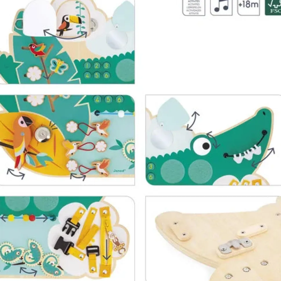 Tropic - Crocodile Activity Board
