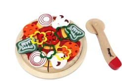 Træpizza Med Tilbehør I Æske - FSC®