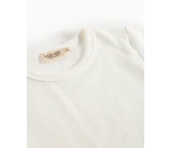T-shirt, langærmet - Gentle white
