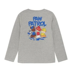 T-shirt langærmet - Grey Melange