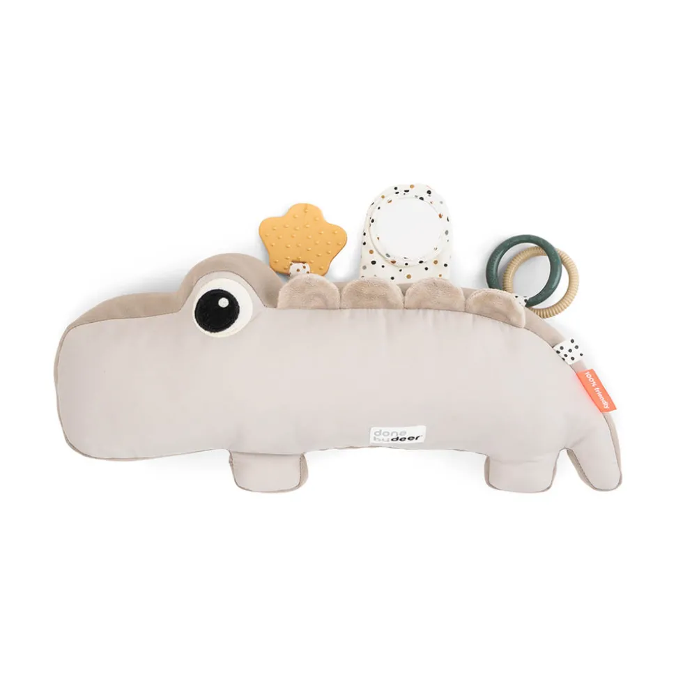 Tummy time aktivitetslegetøj - Croco Sand