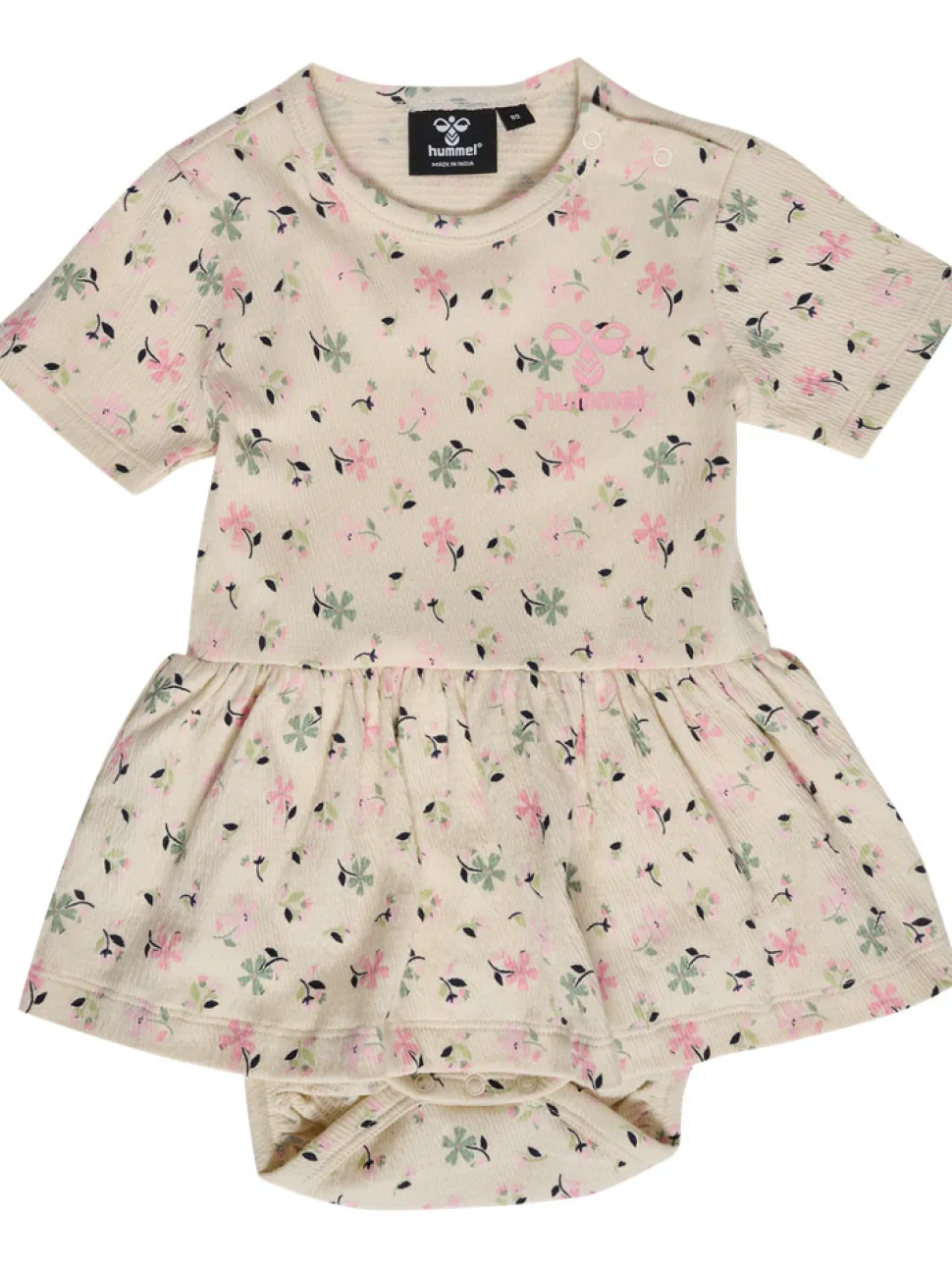 Tyra body kjole kortærmet - WHITECAP GRAY