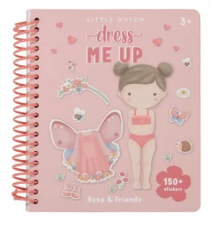 Udklædningsbog - Rosa & Friends