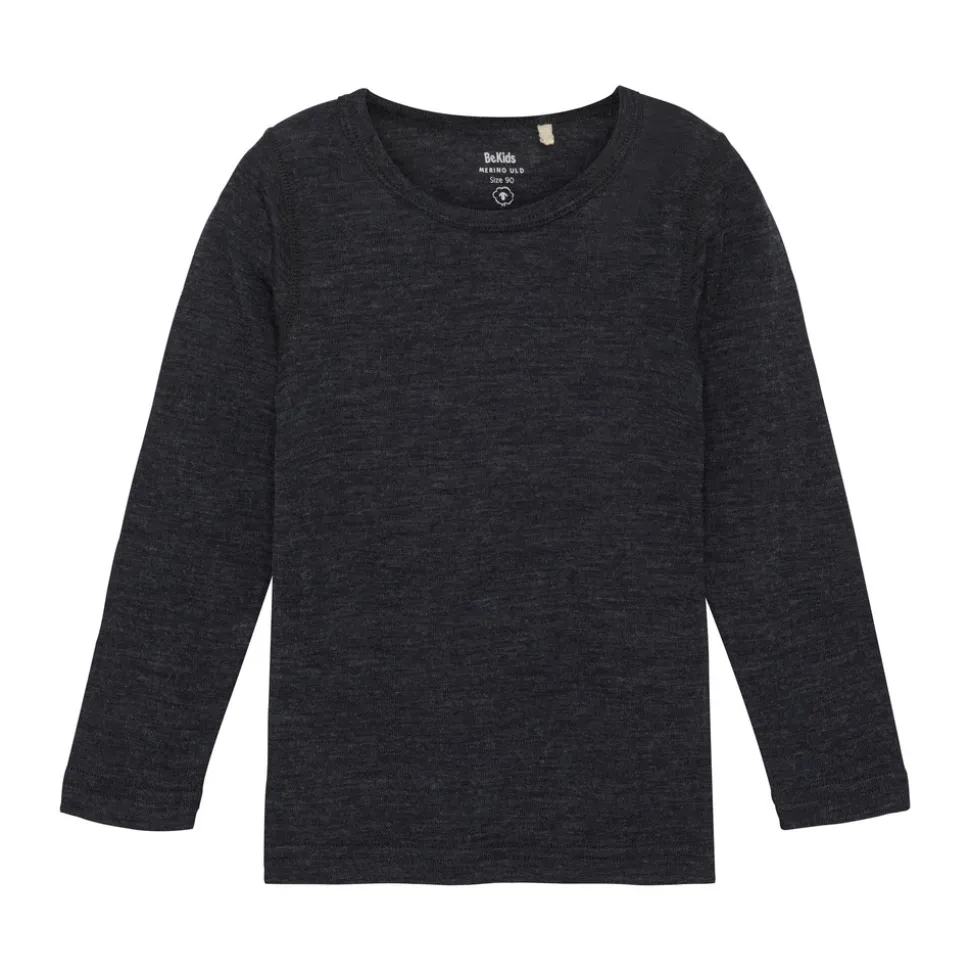 Uld bluse LS - Sky Captain