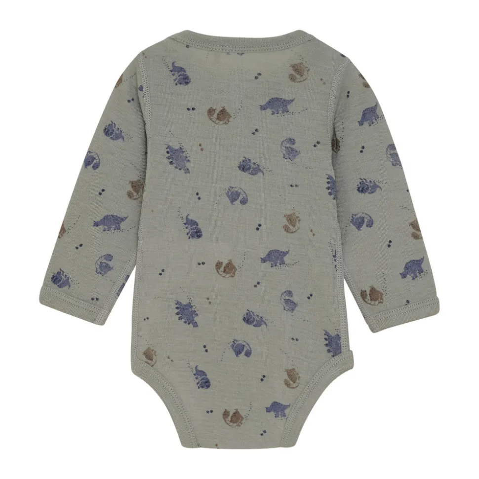 Uld Body Langærmet - Aop - 9709