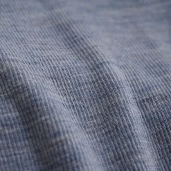 Uld body langærmet body - solid - Folkstone Gray Melange