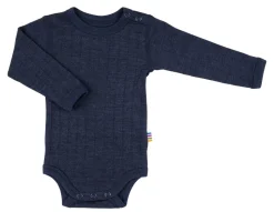 Uld Bodystocking - Navy