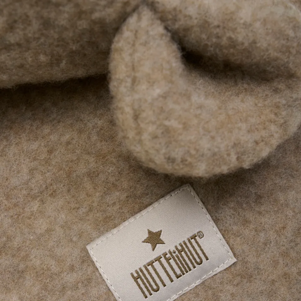 Uld Fleece Balaclava - Savannah melange