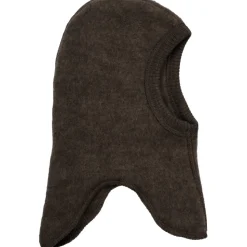 Uld fullface - DARK BROWN MELANGE