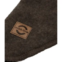 Uld fullface - DARK BROWN MELANGE