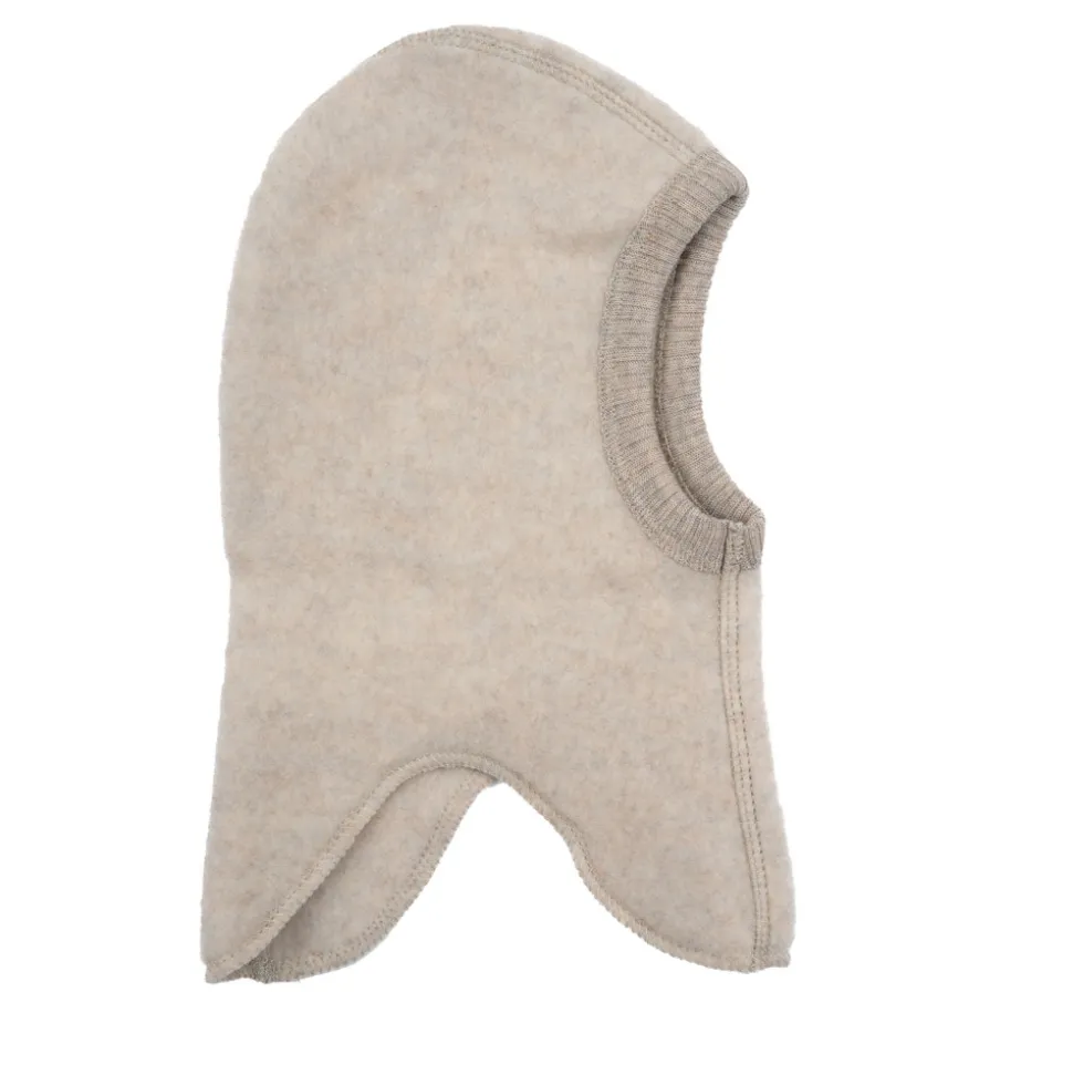 Uld fullface - MELANGE OFF WHITE