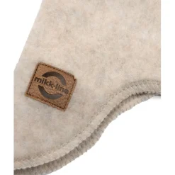 Uld fullface - MELANGE OFF WHITE